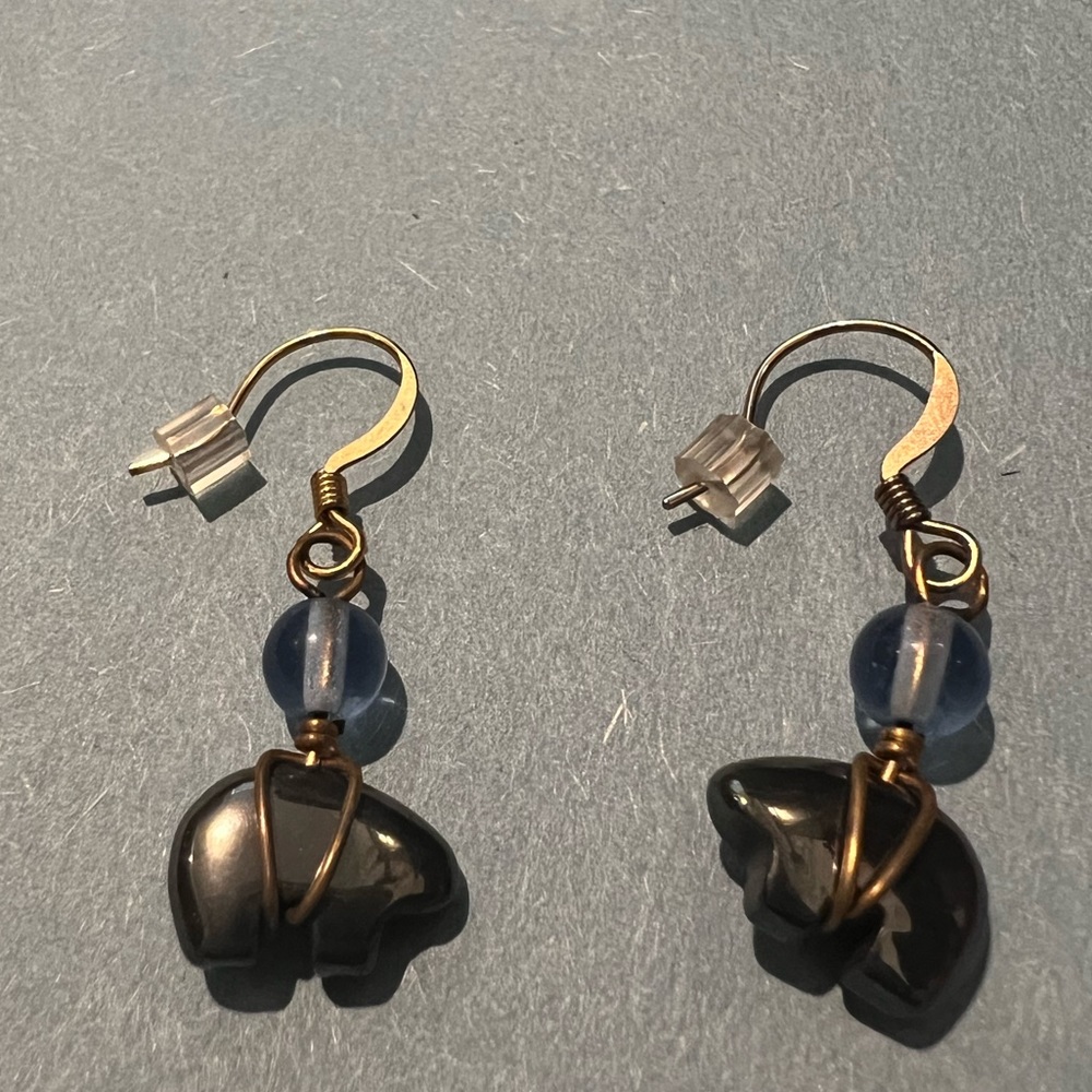 Bear earrings
